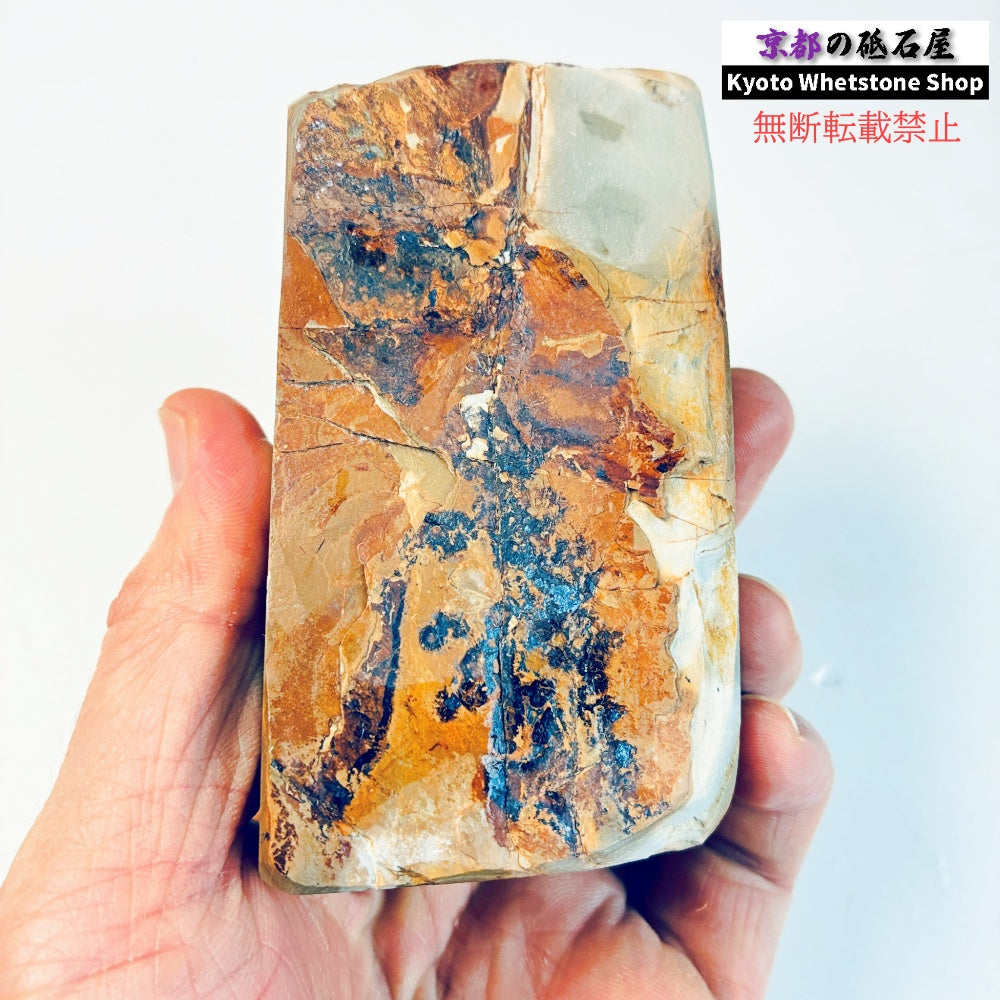 490g 硬さ硬め 巣板 中山合砥 正本山 京都 天然砥石