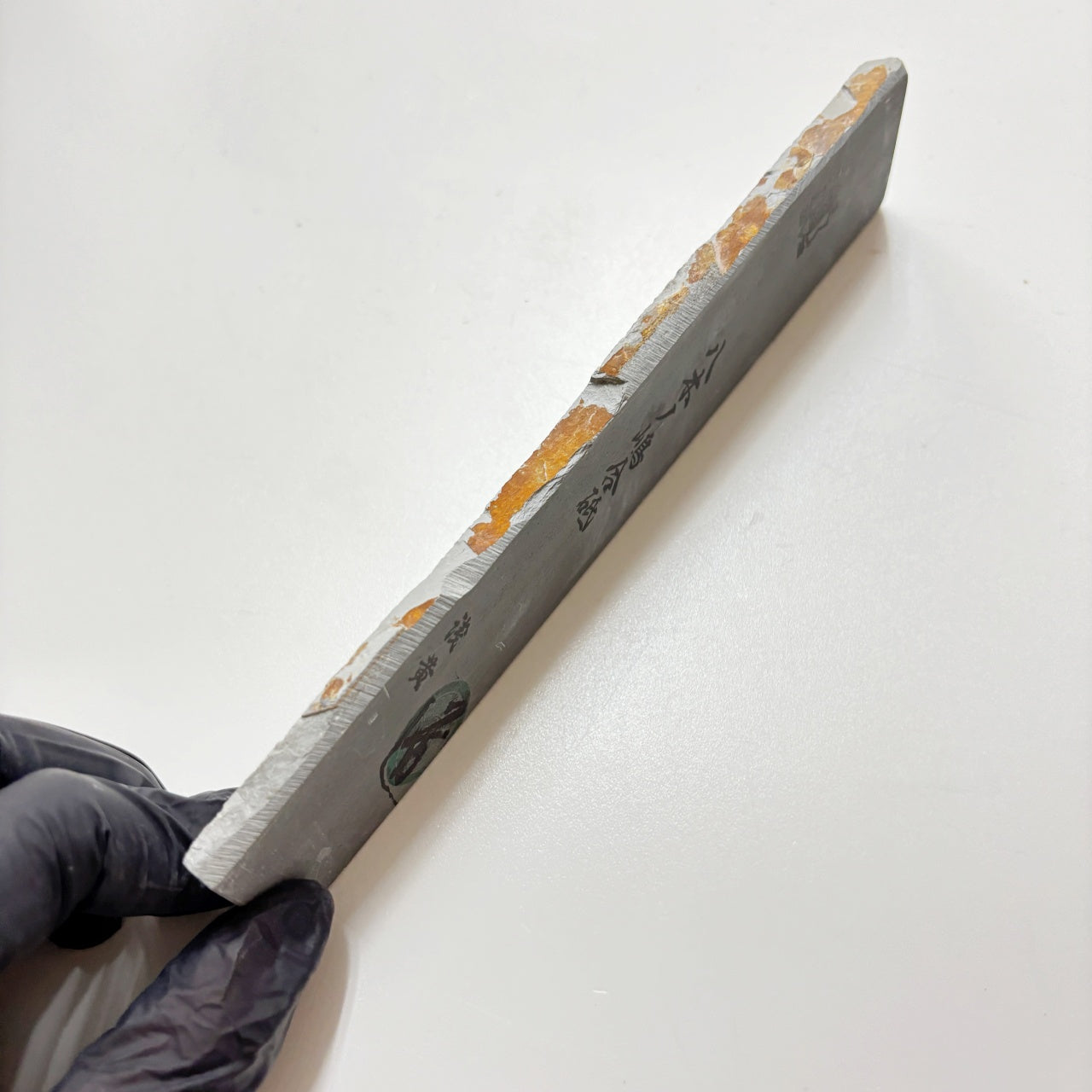 110g 硬さ3.5 浅黄 八木ノ島合砥 正本山 京都 天然砥石