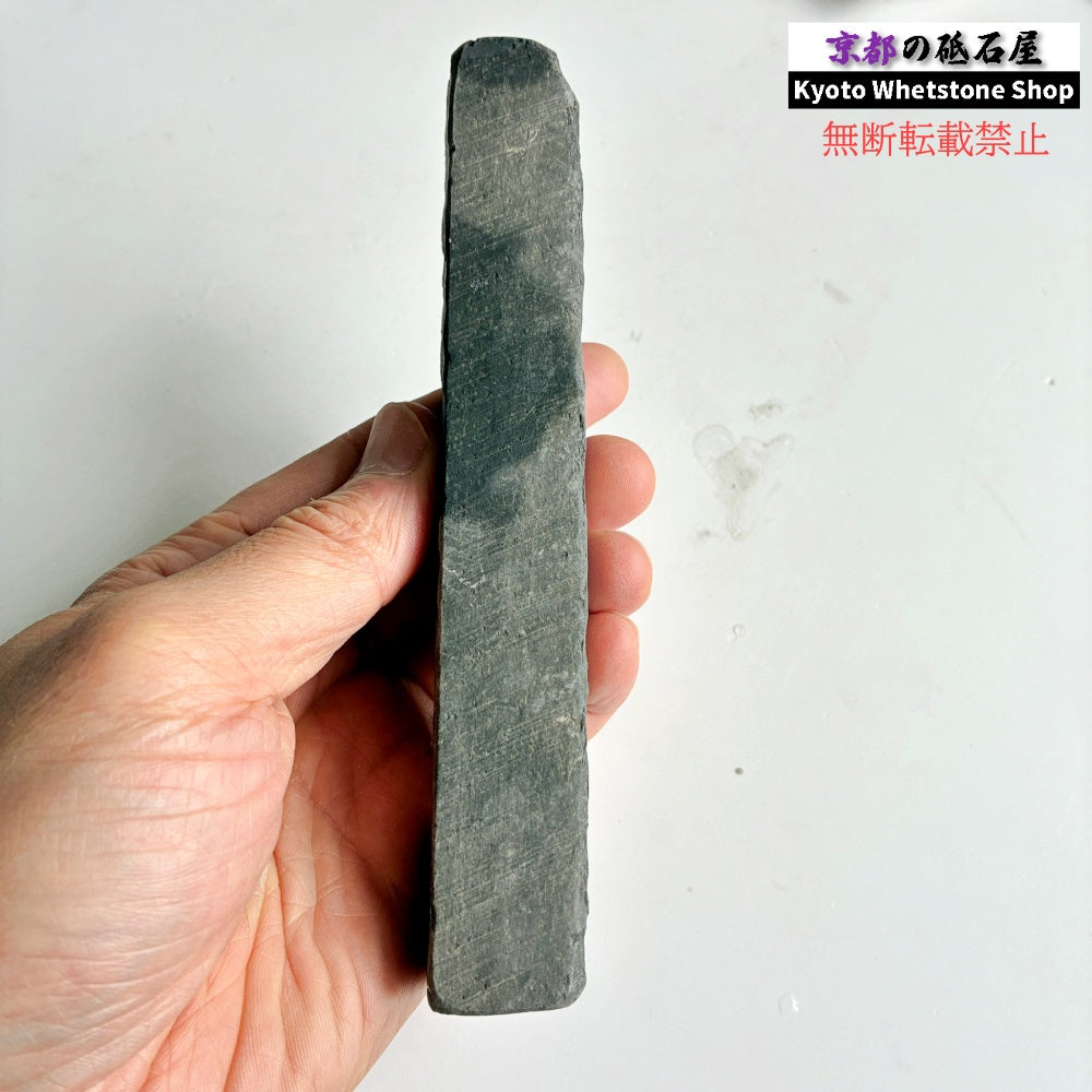 180g 硬さ軟め 丹波青砥 正本山 京都 天然砥石