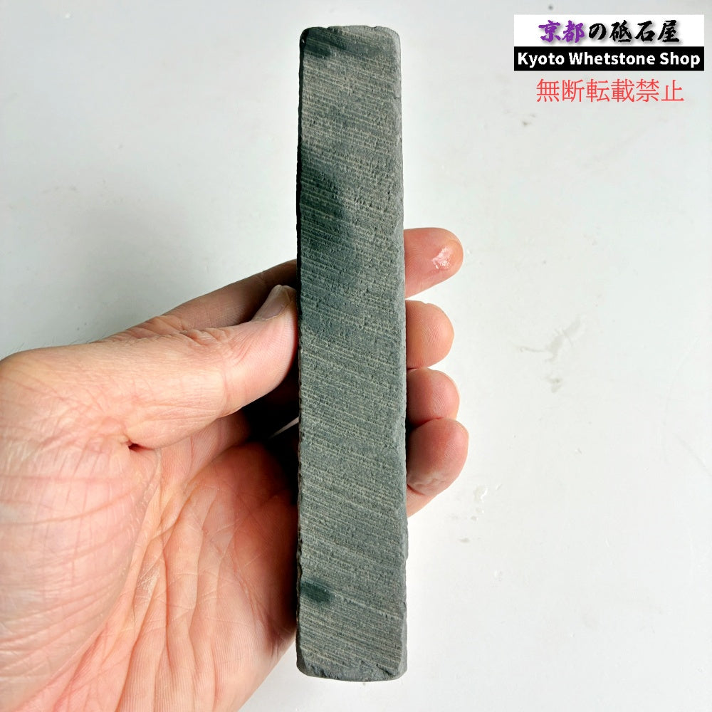 160g 硬さ軟め 丹波青砥 正本山 京都 天然砥石