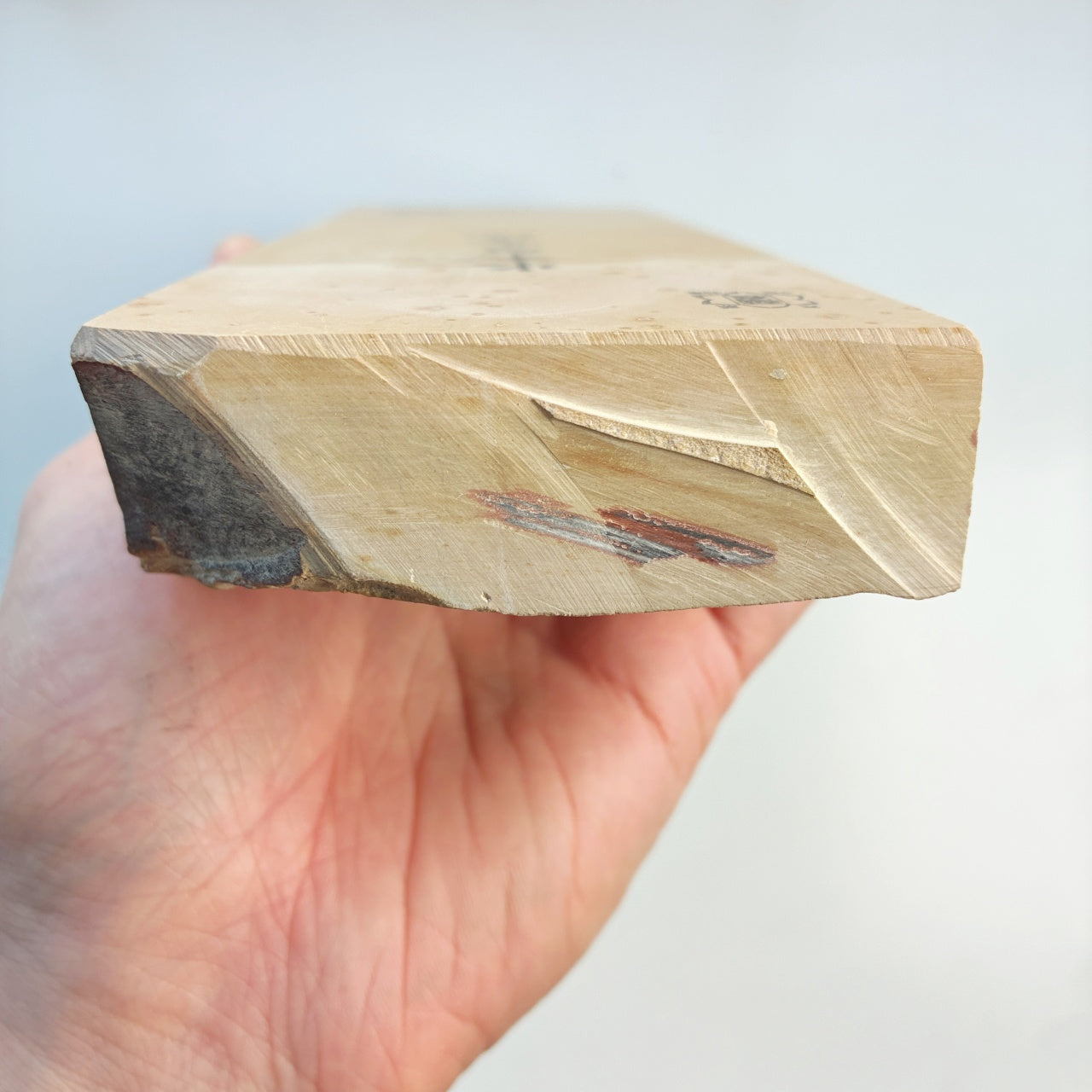 1280g 硬さ2  水木原合砥 正本山 京都 天然砥石