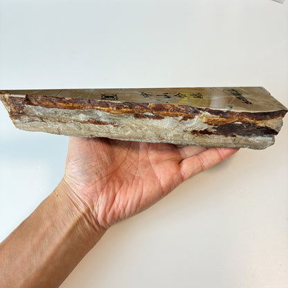 860g 硬さ3 巣板 中山合砥  正本山 京都 天然砥石