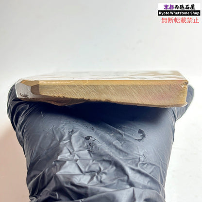 375g 硬さ4.5 巣板 カラス 中山合砥  正本山 京都 天然砥石