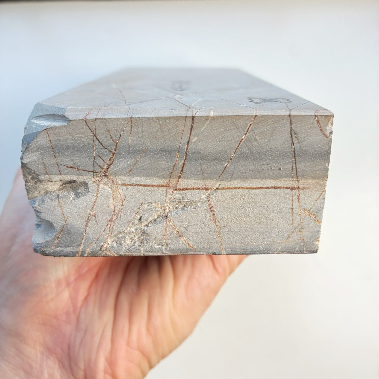 2015g 硬さ2 内曇 大平山合砥  正本山 京都 天然砥石