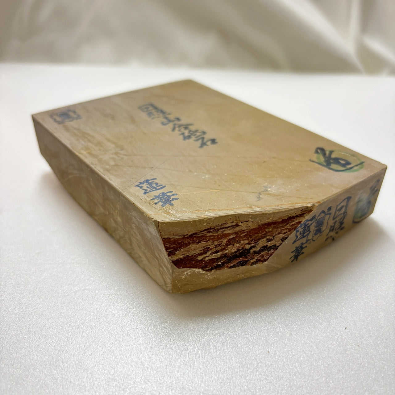 760g 硬さ3 巣板 蓮華 日照山合砥  正本山 京都 天然砥石