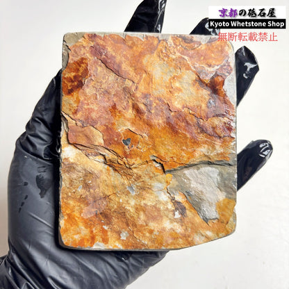 240g 硬さ4 巣板 カラス 中山合砥  正本山 京都 天然砥石