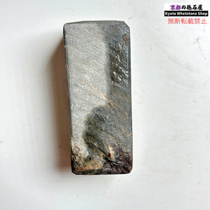 140g 硬さ軟め  丹波青砥 正本山 京都 天然砥石