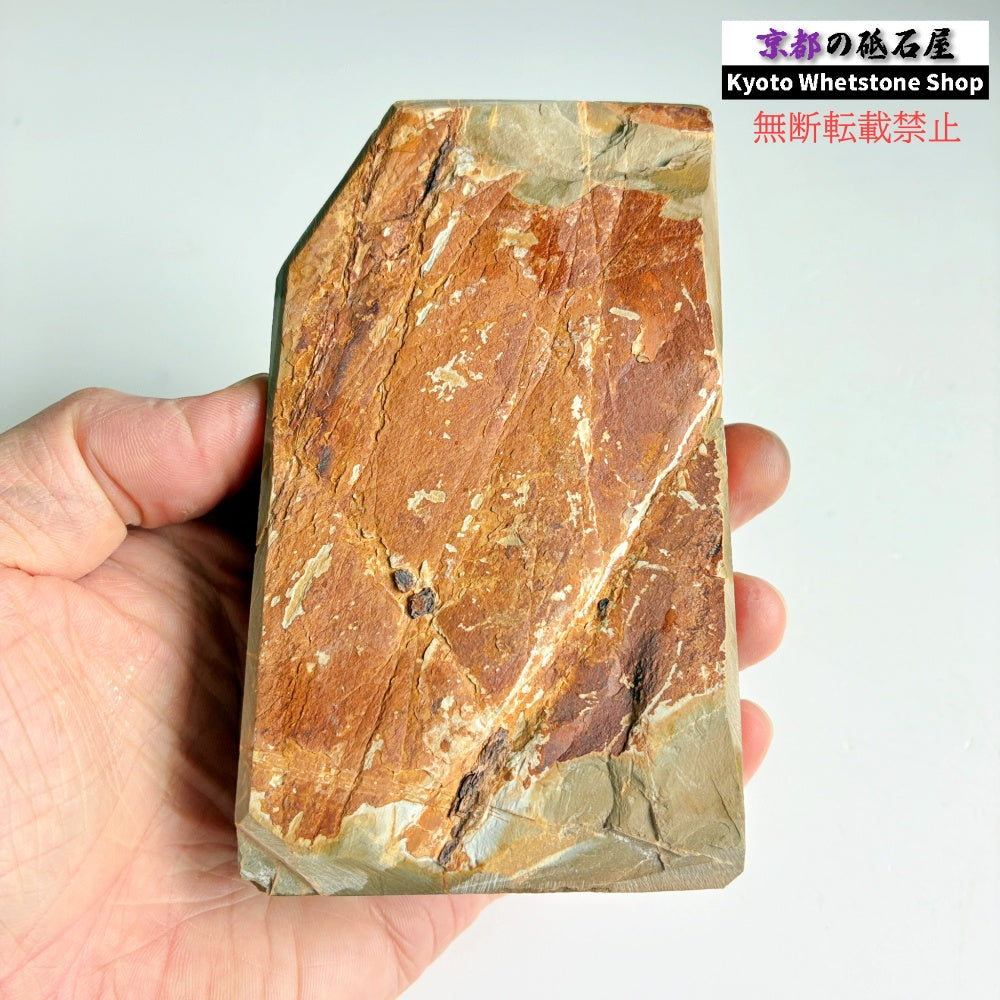 おススメ 615g 硬さ3.5 巣板 中山合砥  正本山 京都 天然砥石