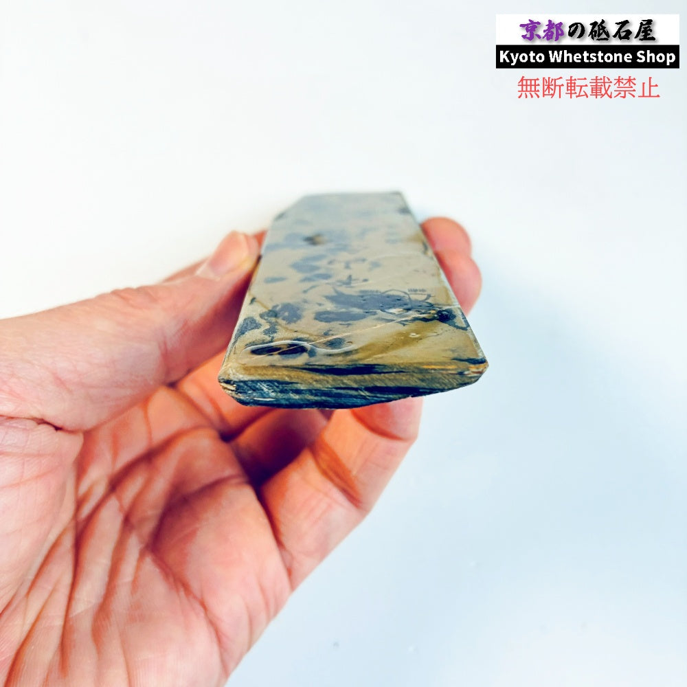 70g 硬さ硬め 戸前　カラス 中山合砥  正本山 京都 天然砥石