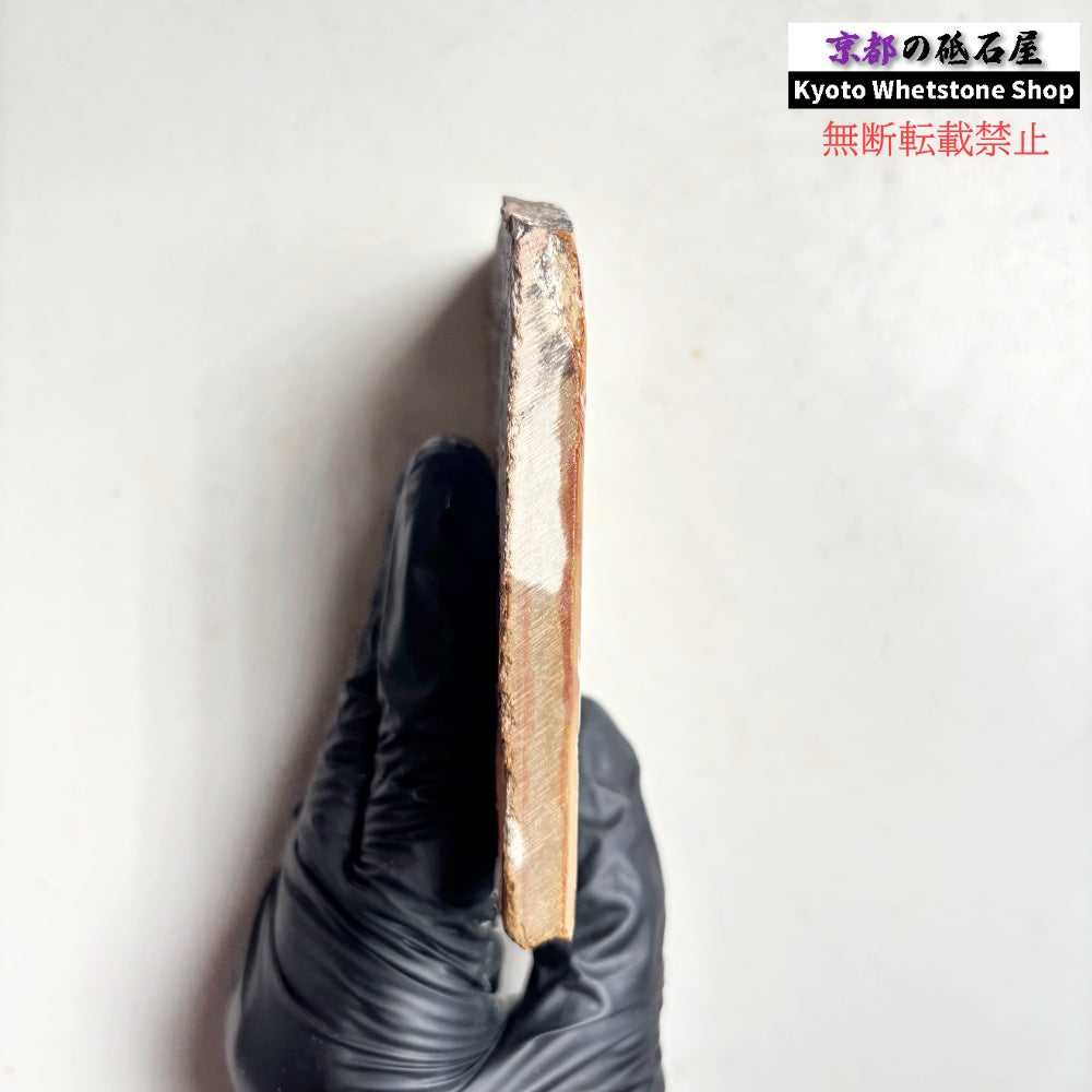 160g 硬さ硬め 戸前 中山合砥  正本山 京都 天然砥石