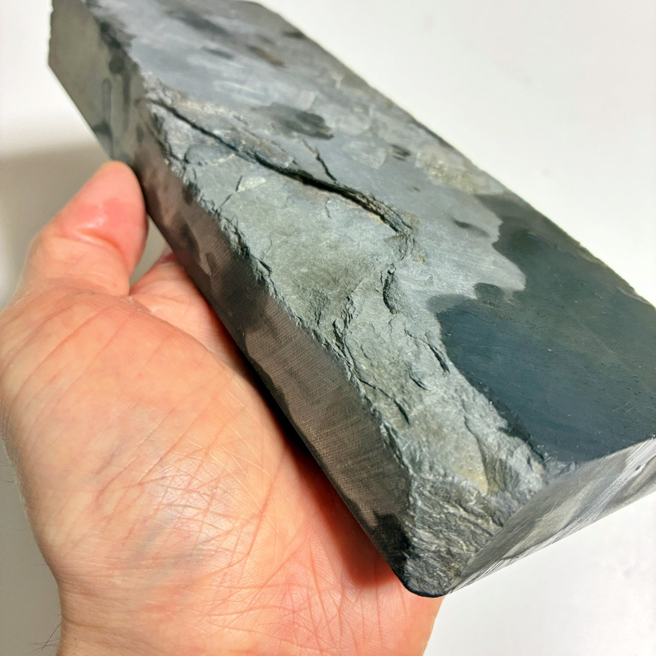 1125g 硬さ3.5 浅黄 八木ノ島合砥  正本山 京都 天然砥石