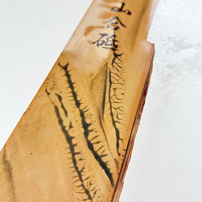 435g 硬さ4 巣板 中山合砥  正本山 京都 天然砥石