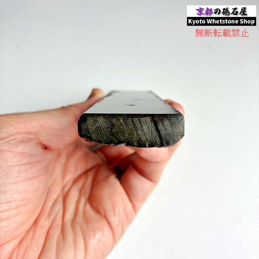 145g 硬さ軟め  丹波青砥 正本山 京都 天然砥石