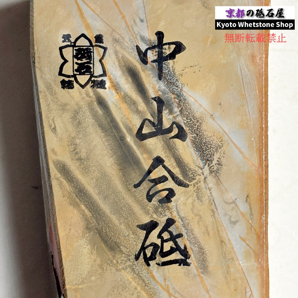 670g 硬さ3 巣板 中山合砥  正本山 京都 天然砥石