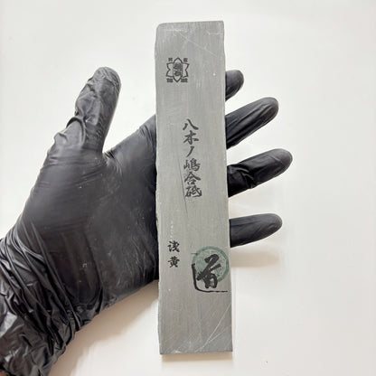 150g 硬さ3.5 浅黄 八木ノ島合砥  正本山 京都 天然砥石