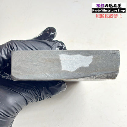 510g 硬さ4.5～5.0 水浅黄 中山合砥  正本山 京都 天然砥石