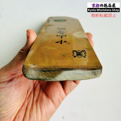 510g 硬さ4 巣板 カラス 中山合砥  正本山 京都 天然砥石