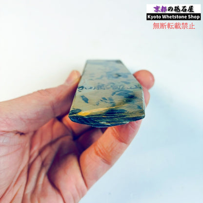 70g 硬さ硬め 戸前　カラス 中山合砥  正本山 京都 天然砥石