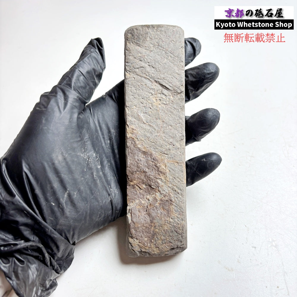 185g 硬さ軟め  丹波青砥 正本山 京都 天然砥石