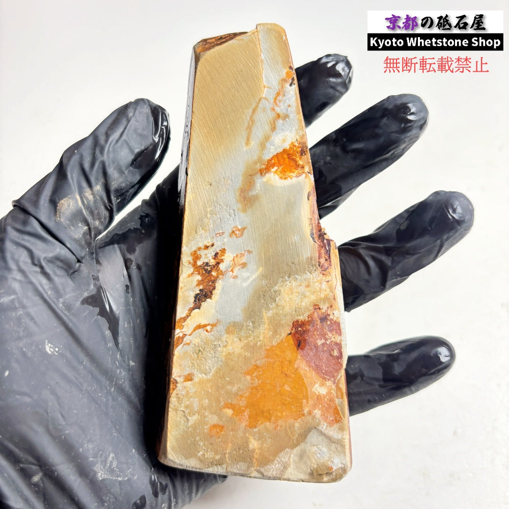 160g 硬さ硬め 戸前 中山合砥  正本山 京都 天然砥石