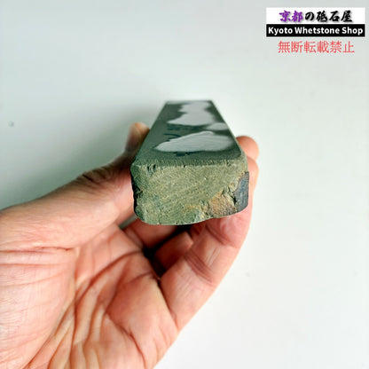 180g 硬さ軟め  丹波青砥 正本山 京都 天然砥石