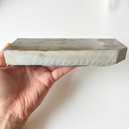 1300g 硬さ3 浅黄 八木ノ島合砥  正本山 京都 天然砥石