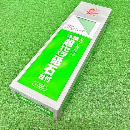 本職超セラミックス砥石台付400 ナニワ研磨工業