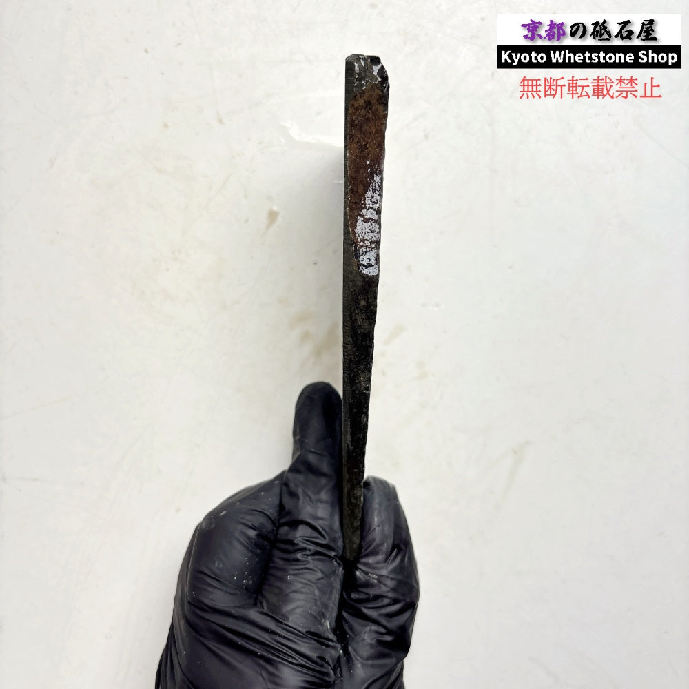 80g 硬さ軟め  丹波青砥 正本山 京都 天然砥石