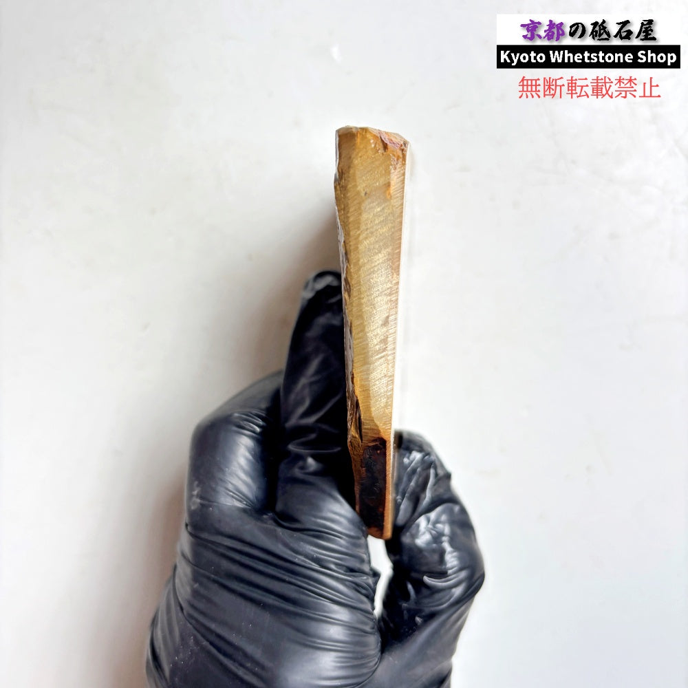 130g 硬さ硬め 戸前 中山合砥  正本山 京都 天然砥石