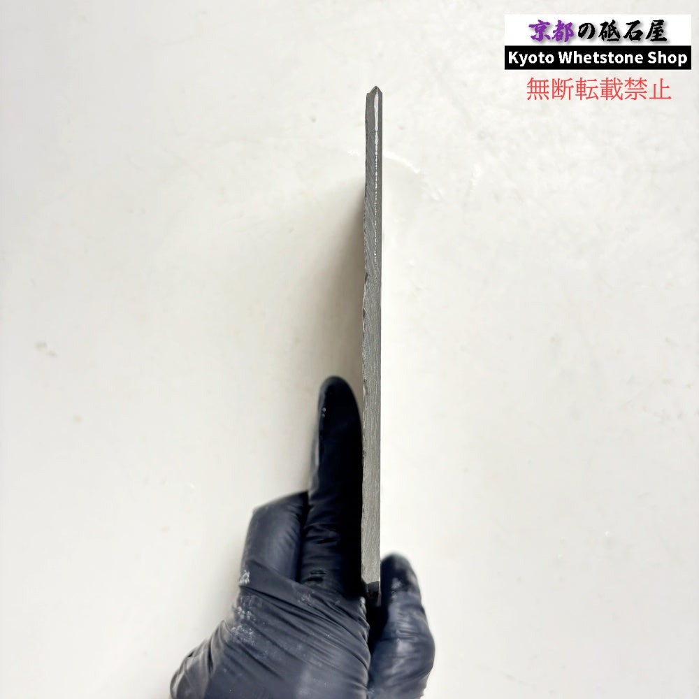 100g 硬さ硬め 水浅黄 中山合砥  正本山 京都 天然砥石