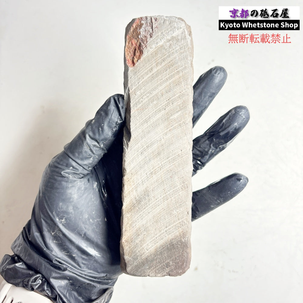 355g 硬さ軟め  丹波青砥 正本山 京都 天然砥石