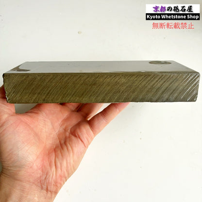30型 1400g 硬さ3.5～4.0 戸前 水木原合砥 正本山 京都 天然砥石