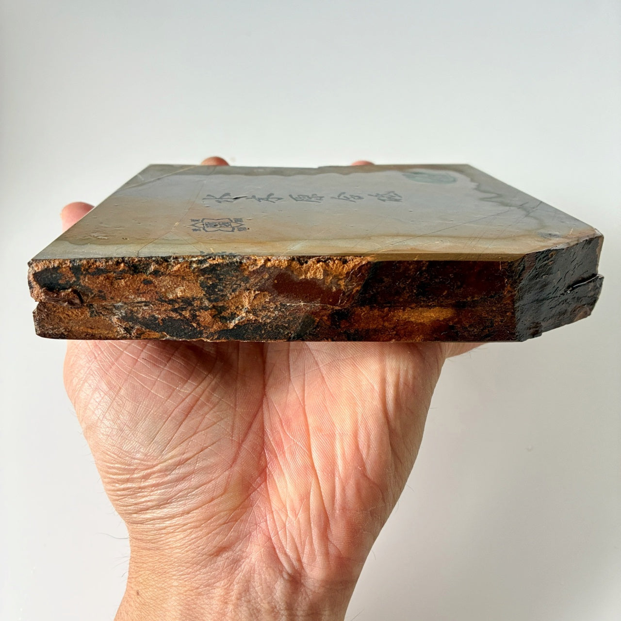 1060g 硬さ3 巣板 水木原合砥 正本山 京都 天然砥石