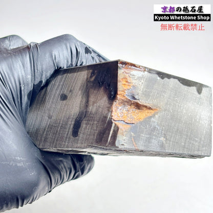1590g 硬さ3.0～3.5 浅黄 八木ノ島合砥  正本山 京都 天然砥石