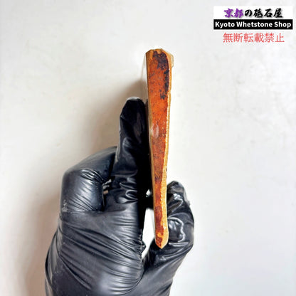 130g 硬さ硬め 戸前 中山合砥  正本山 京都 天然砥石