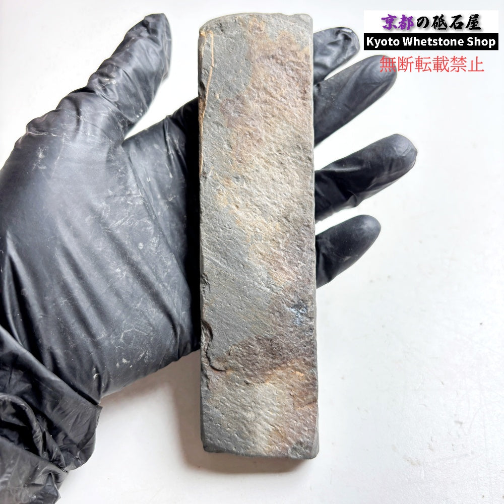 180g 硬さ軟め  丹波青砥 正本山 京都 天然砥石