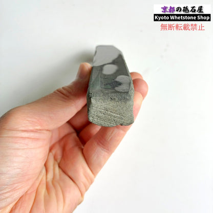 155g 硬さ軟め  丹波青砥 正本山 京都 天然砥石