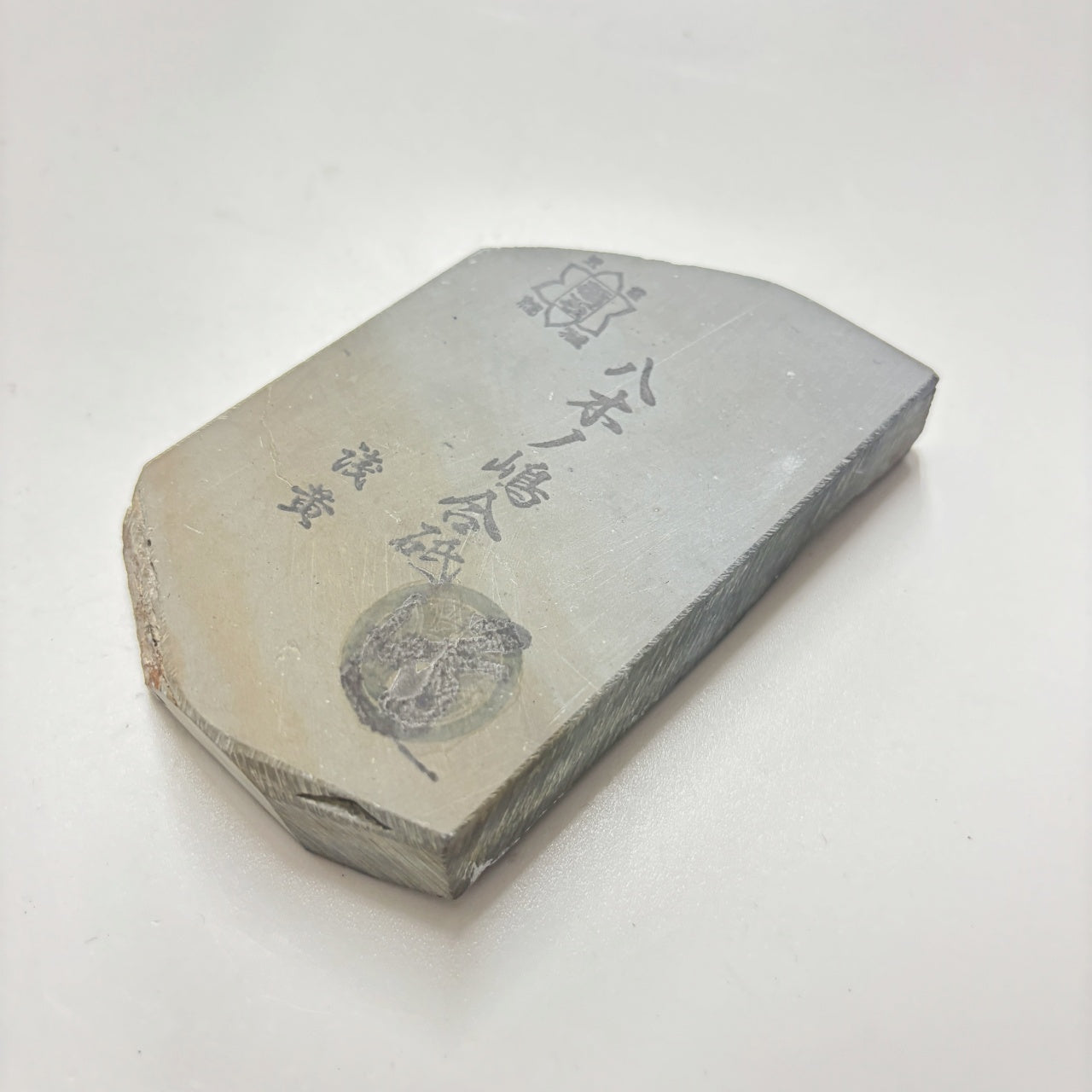 硬めの八木ノ島 180g 硬さ4.5 浅黄 八木ノ島合砥  正本山 京都 天然砥石