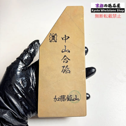 150g 硬さ3.5 戸前 中山合砥  正本山 京都 天然砥石