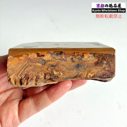470g 硬さ3 巣板 中山合砥  正本山 京都 天然砥石