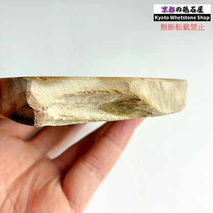 質よし・軟め 350g 硬さ3.0～3.5 巣板 中山合砥  正本山 京都 天然砥石