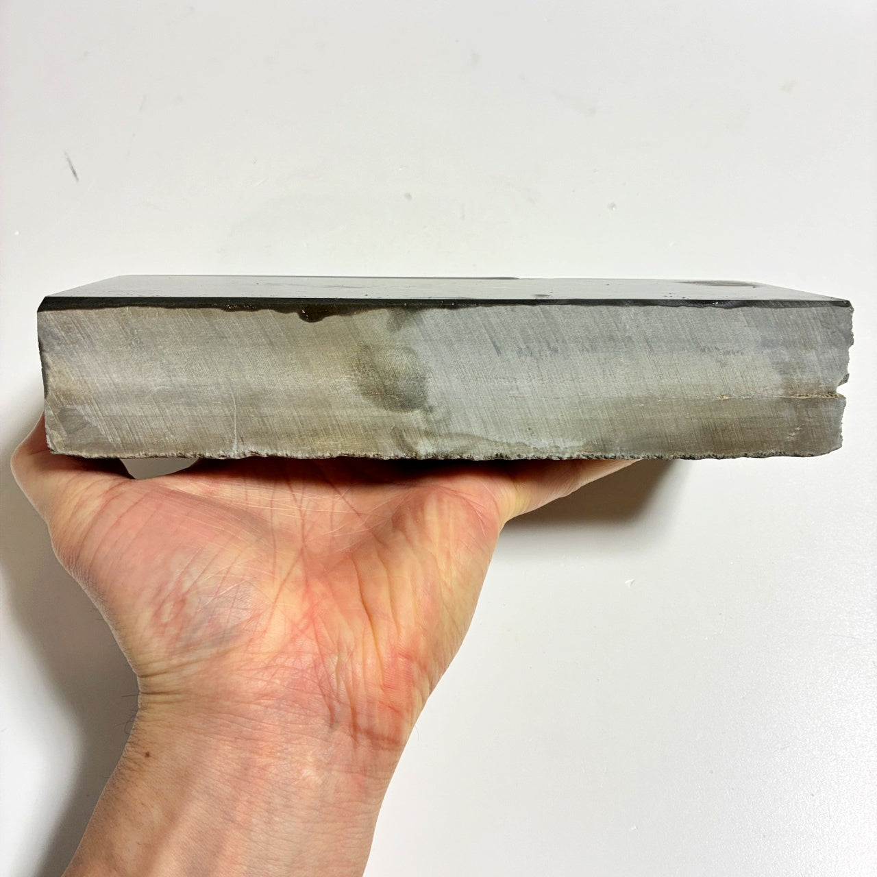 1635g 硬さ3 浅黄 八木ノ島合砥  正本山 京都 天然砥石