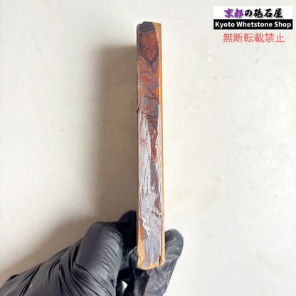 140g 硬さ硬め 巣板 カラス 中山合砥  正本山 京都 天然砥石