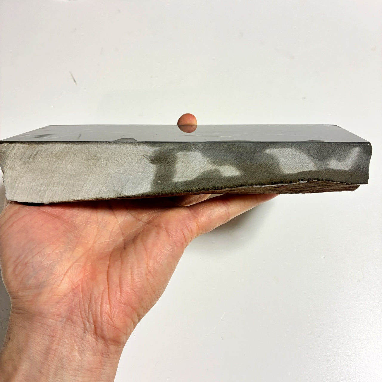 1380g 硬さ2.5 浅黄 八木ノ島合砥  正本山 京都 天然砥石