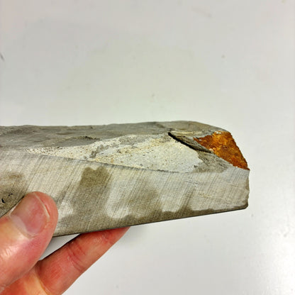 当店では珍しい白っぽさ 1550g 硬さ3.5 浅黄 八木ノ島合砥  正本山 京都 天然砥石