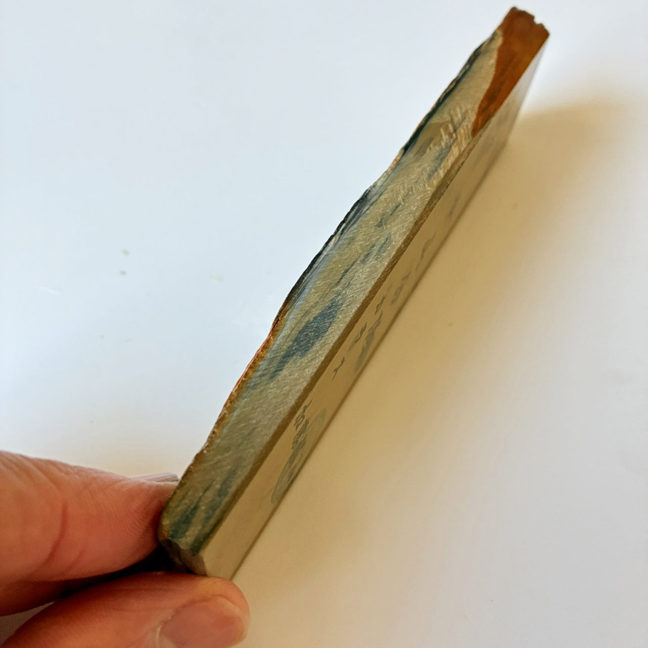 150g 硬さ4.5 巣板 カラス 中山合砥  正本山 京都 天然砥石