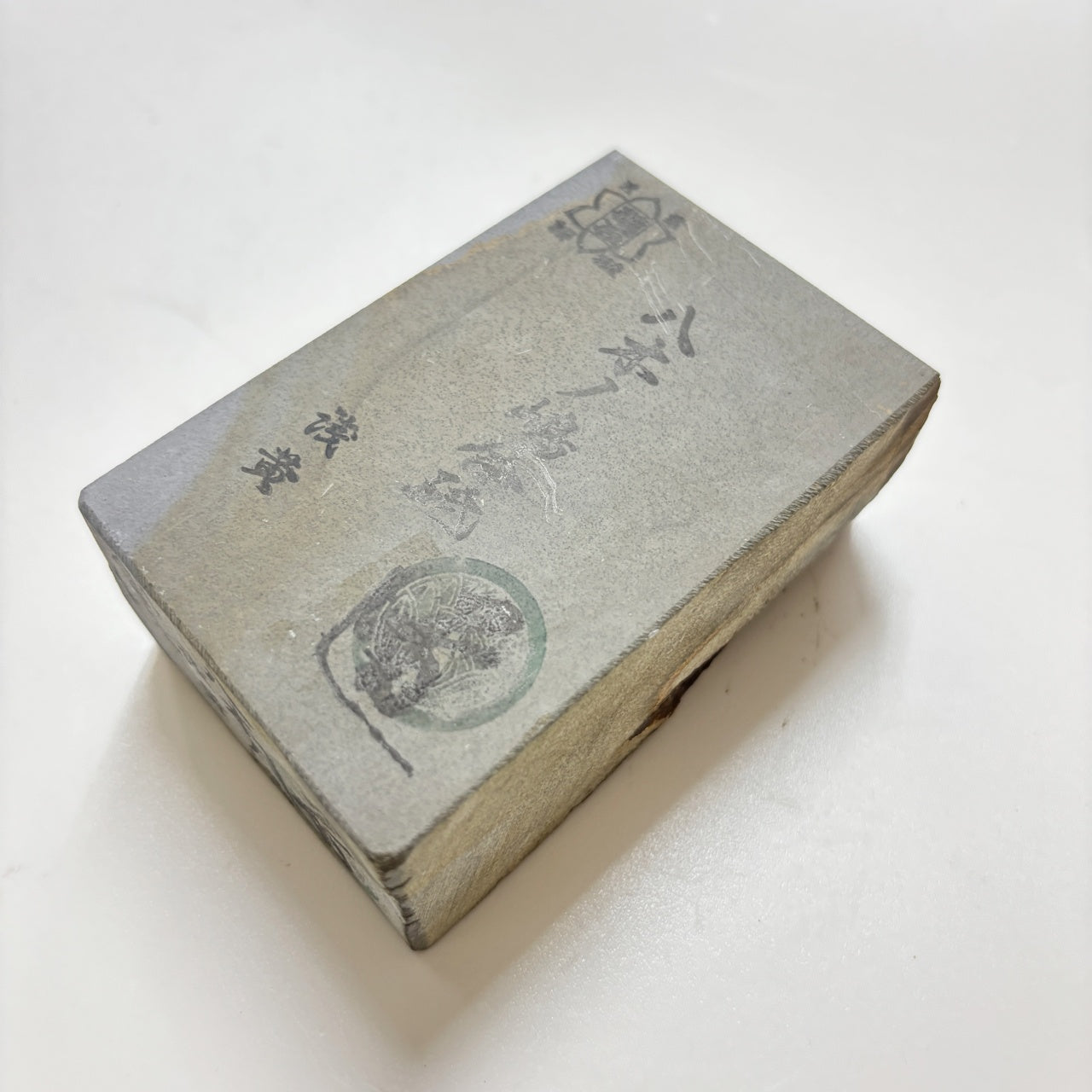 370g 硬さ4 浅黄 八木ノ島合砥  正本山 京都 天然砥石