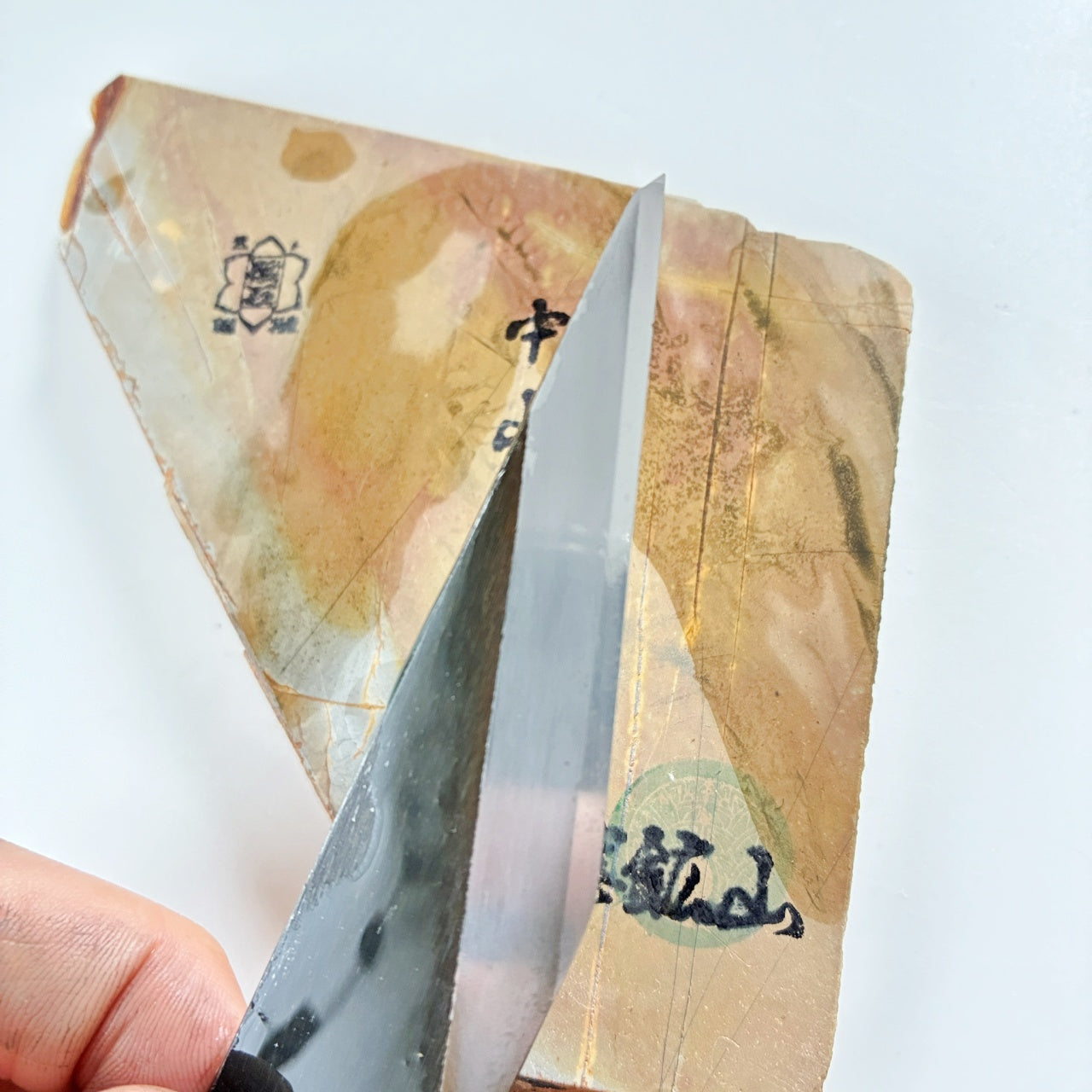 255g 硬さ4.5 巣板 中山合砥  正本山 京都 天然砥石