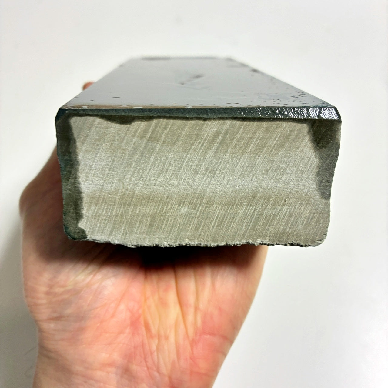 1635g 硬さ3 浅黄 八木ノ島合砥  正本山 京都 天然砥石