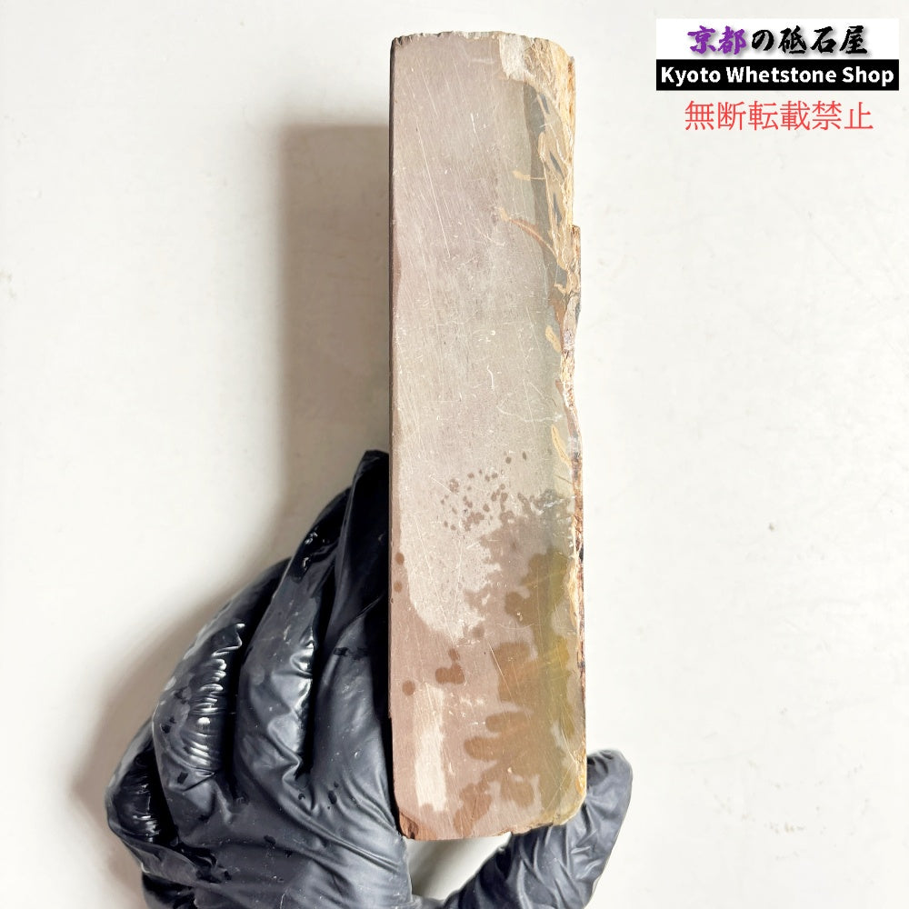 475g 硬さ1.5 戸前 色もの 水木原合砥 正本山 京都 天然砥石